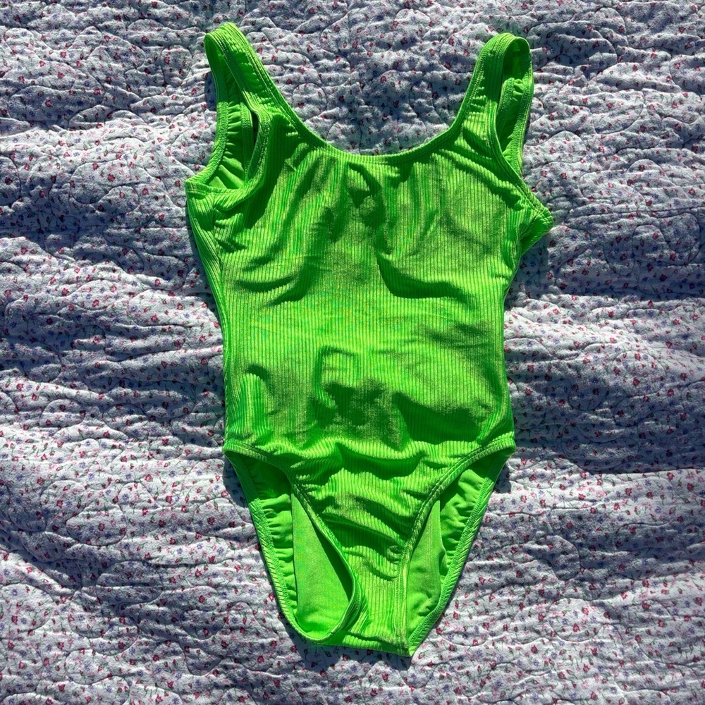 Catalina Neon Green Swimsuit